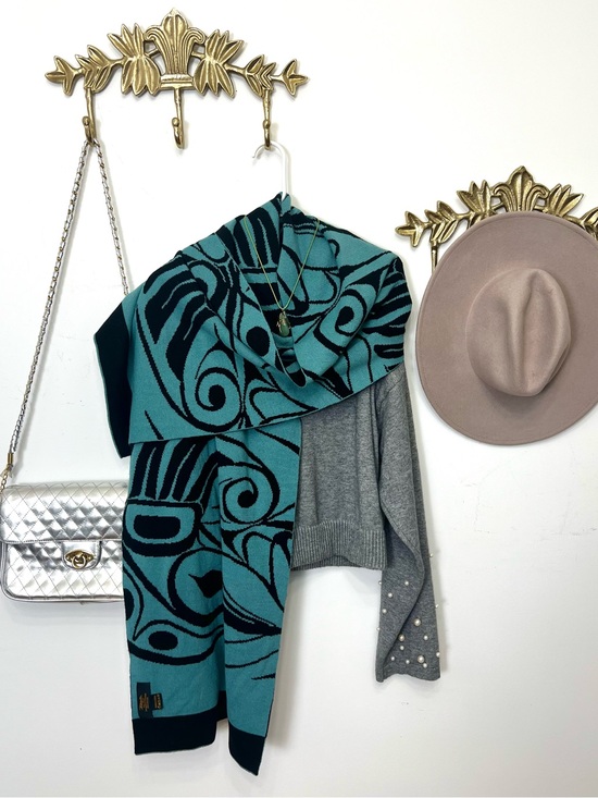 Bill helin Accessories - Orca song scarf